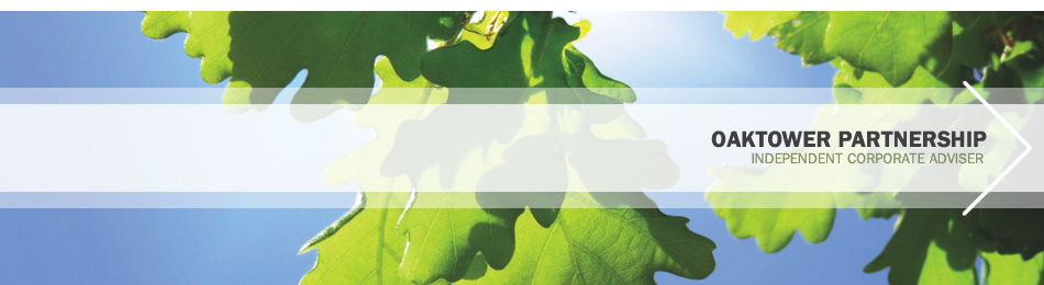 Oaktower Partnership Independent Corporate Adviser Oaktower Partnership Independent Corporate Adviser