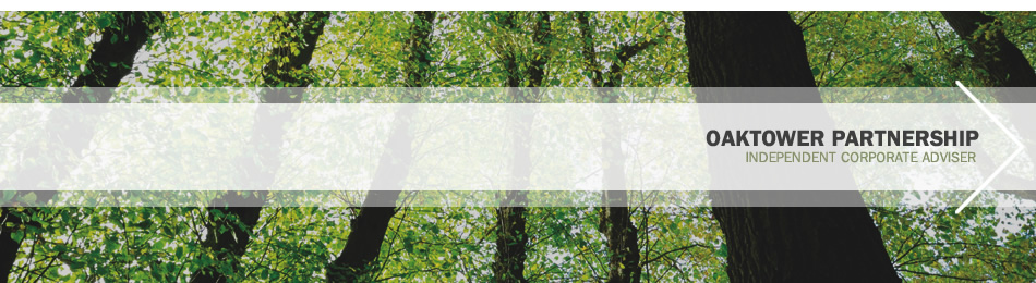 Oaktower Partnership Independent Corporate Adviser Oaktower Partnership Independent Corporate Adviser